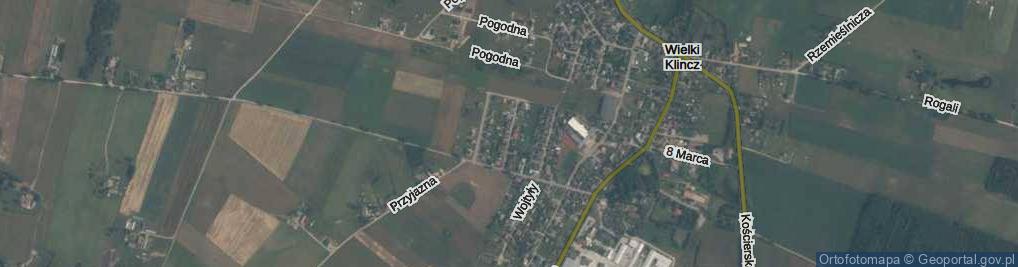 Zdjęcie satelitarne 2 Pułku Szwoleżerów ul.